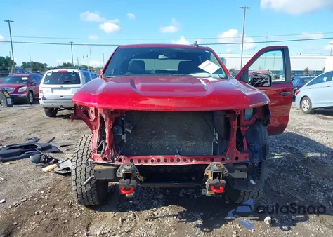 2021 Chevrolet Silverado 1500 4Wd Short Bed Custom Trail Boss z USA, uszkodzony, nr VIN 1GCPYCEH1MZ236049